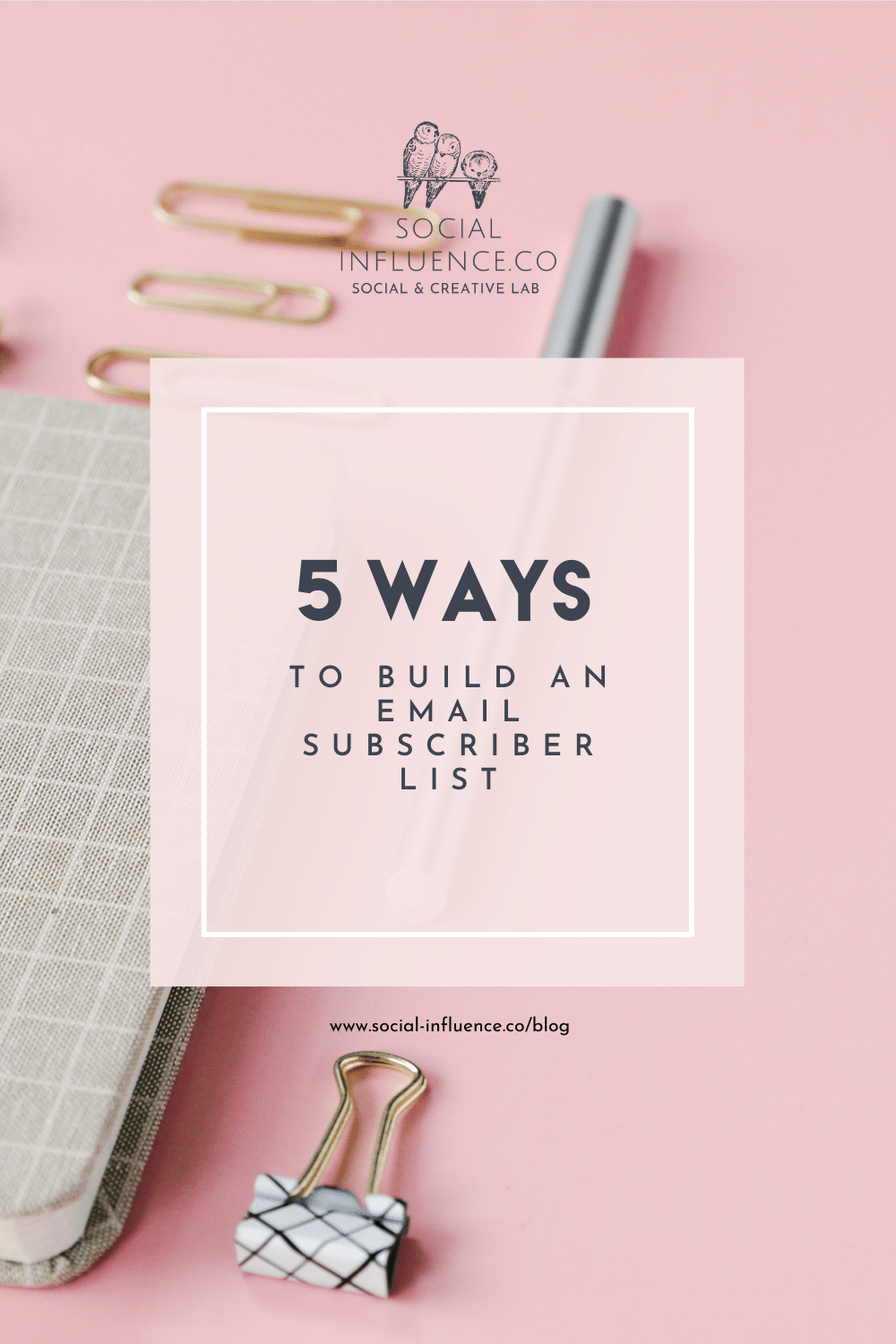 5 ways to build an email subscriber list