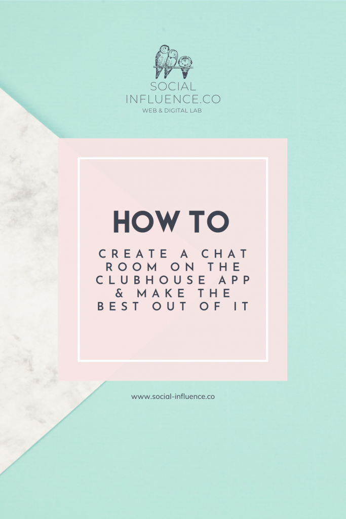 How to Create a Chat Room on the Clubhouse app