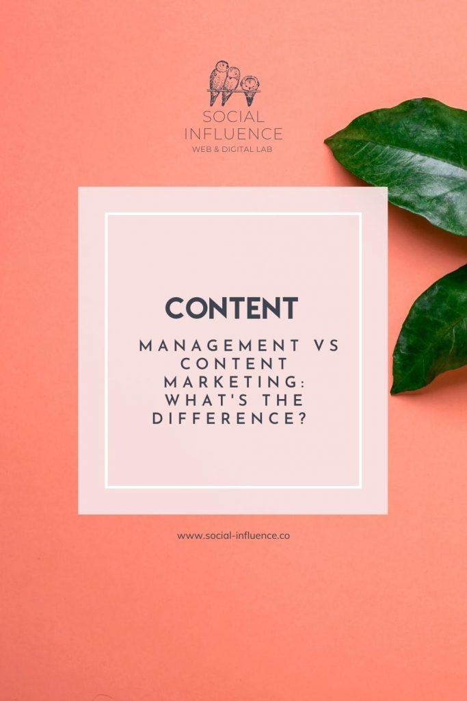 Content Management vs Content Marketing What's The Difference